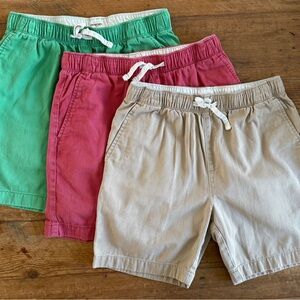 Crewcuts Boys Drawstring Shorts size 12 (set of 3)